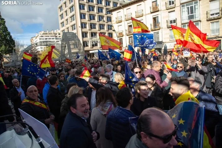 Manifestación Soria contra la amnistía