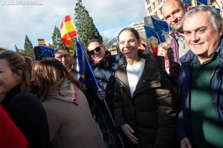 Manifestación Soria contra la amnistía