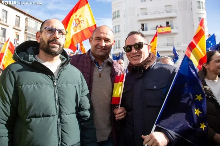 Manifestación Soria contra la amnistía