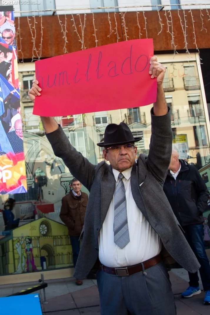 Manifestación Soria contra la amnistía