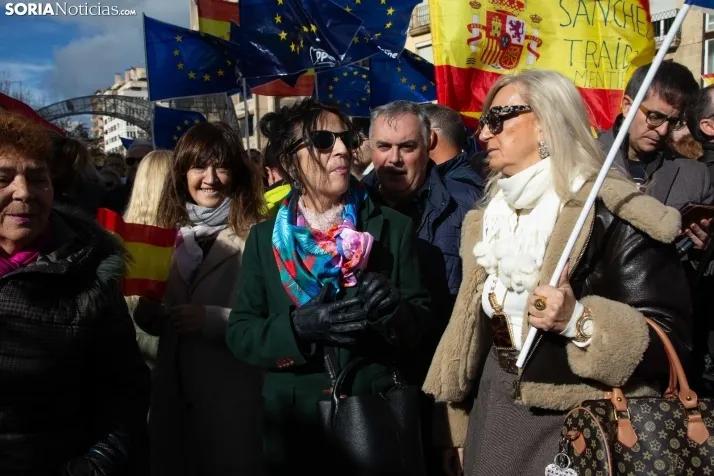 Manifestación Soria contra la amnistía
