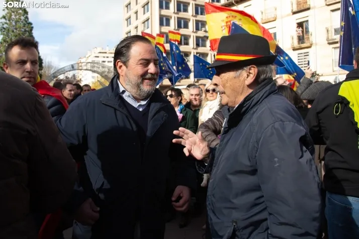 Manifestación Soria contra la amnistía