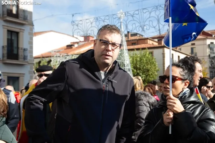 Manifestación Soria contra la amnistía