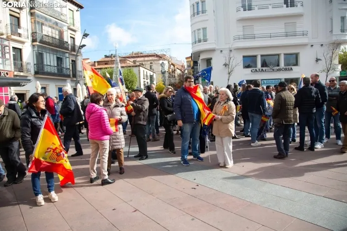 Manifestación Soria contra la amnistía
