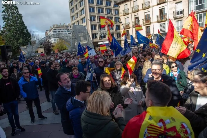 Manifestación Soria contra la amnistía