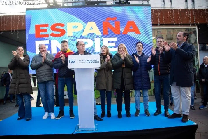 Manifestación Soria contra la amnistía