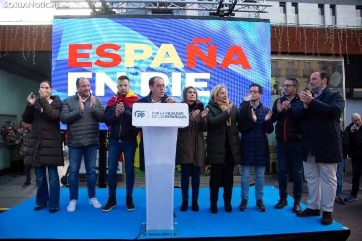 Manifestación Soria contra la amnistía
