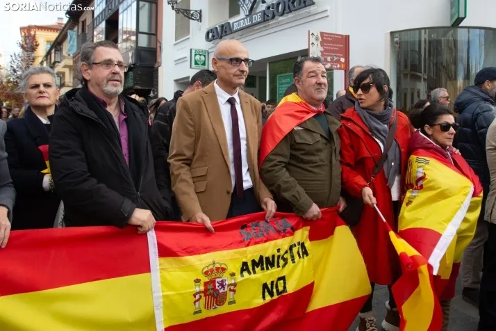 Manifestación Soria contra la amnistía