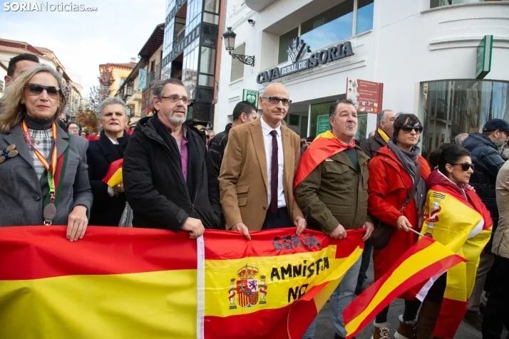 Manifestación Soria contra la amnistía