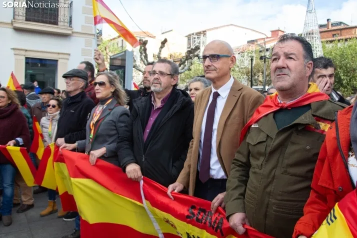 Manifestación Soria contra la amnistía