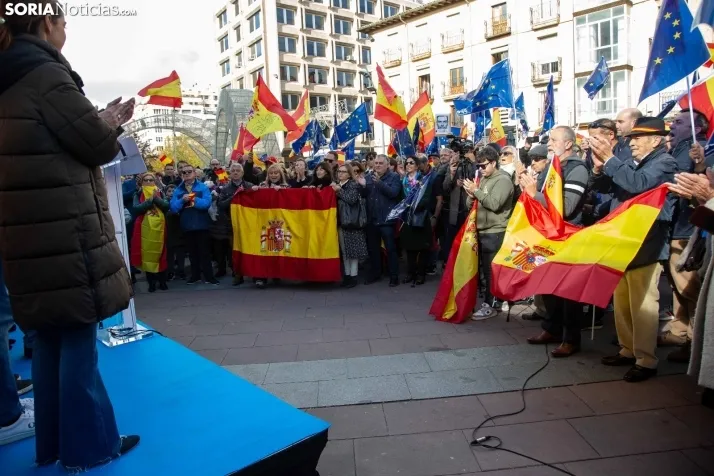 Manifestación Soria contra la amnistía