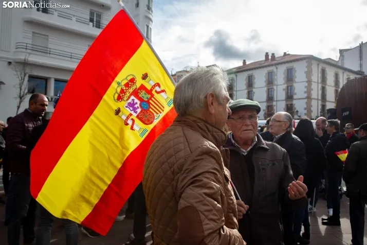 Manifestación Soria contra la amnistía