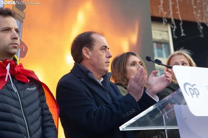 Manifestación Soria contra la amnistía