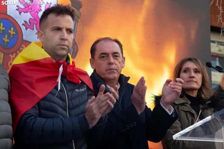 Manifestación Soria contra la amnistía
