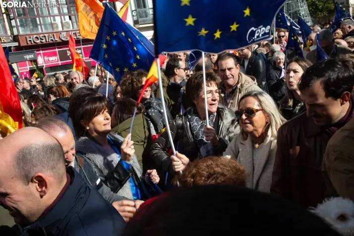 Manifestación Soria contra la amnistía