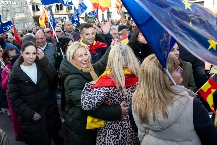 Manifestación Soria contra la amnistía