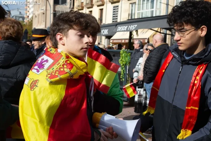 Manifestación Soria contra la amnistía