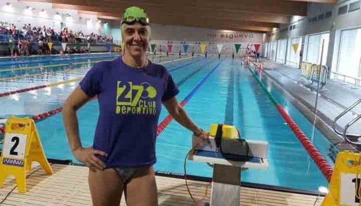 La soriana María Pilar García bate el récord regional de salvamento en arrastre de maniquí