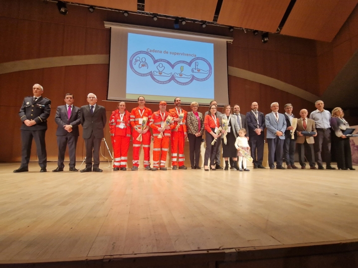 Fotonoticia: Soria Cardioprotegida recoge el  'Premio a la mejor iniciativa institucional relacionada con la P