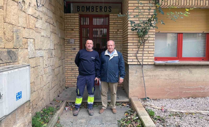 El Parque Municipal de Bomberos se conecta a la Red de Calor de Soria