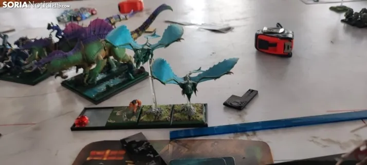 40 jugares se dan cita en Valdeavellano de Tera para realizar una competici&oacute;n amistosa de Warhammer