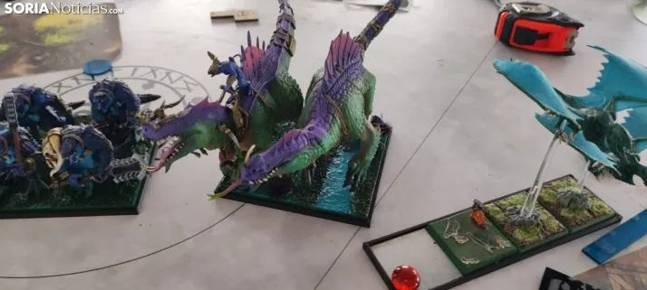 40 jugares se dan cita en Valdeavellano de Tera para realizar una competici&oacute;n amistosa de Warhammer