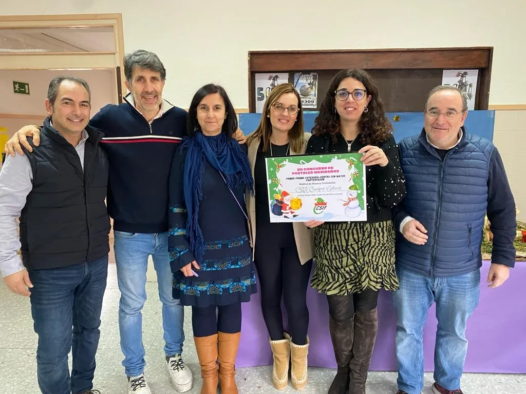 Foto 7 - Estas son las postales navide&ntilde;as ganadoras del concurso de CSIF en Castilla y Le&oacute;n
