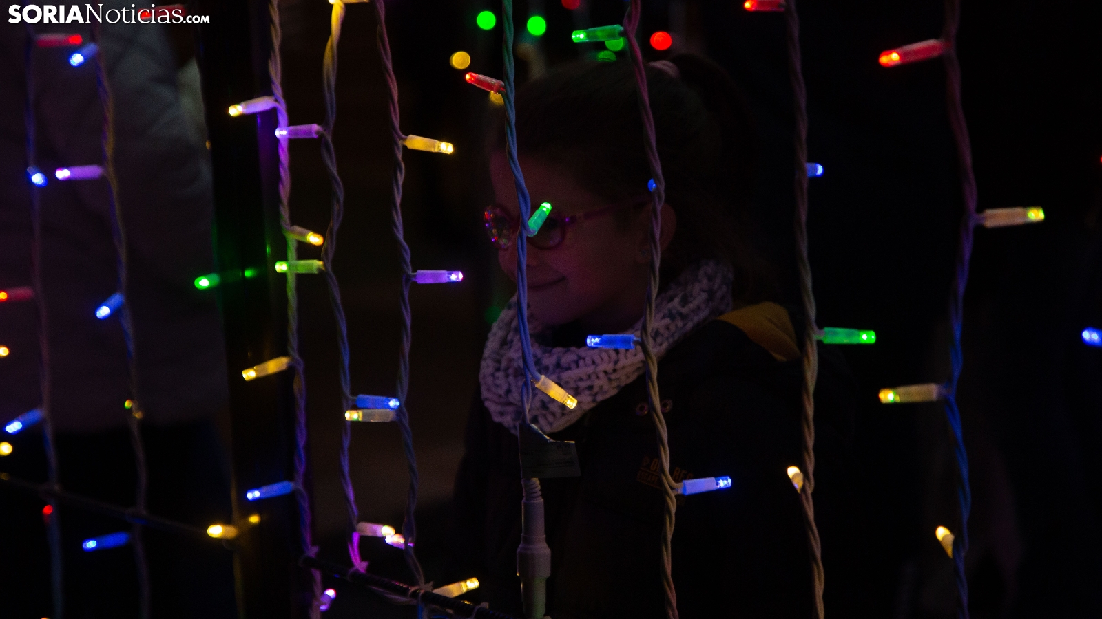 Fotos: Ólvega se ilumina por Navidad en una tarde mágica