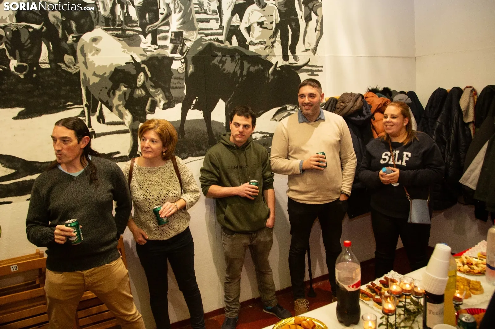 La Curva Soriana celebra la victoria de Grupo Herce