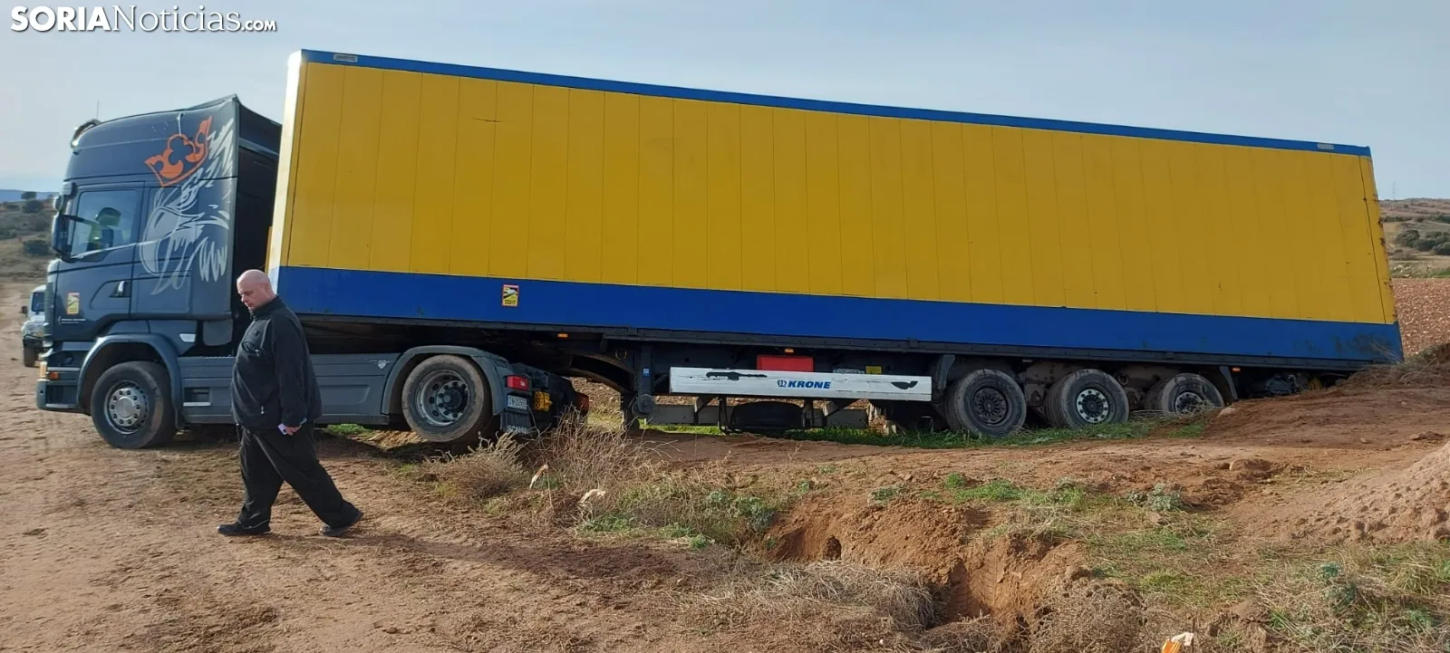 Foto 2 - Soria suma otros dos incidentes de tr&aacute;fico, en este caso sin v&iacute;ctimas mortales