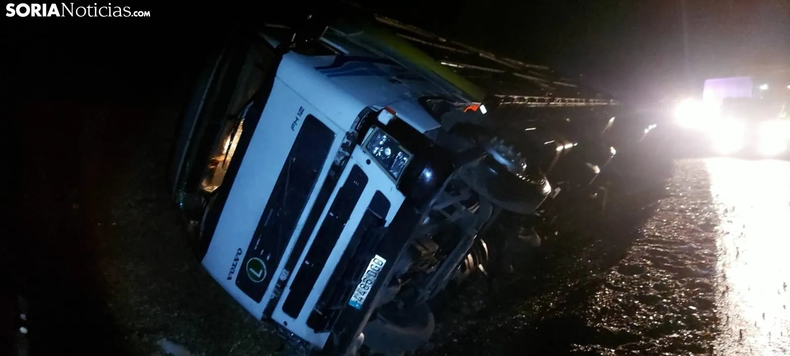 Foto 7 - Soria suma otros dos incidentes de tr&aacute;fico, en este caso sin v&iacute;ctimas mortales