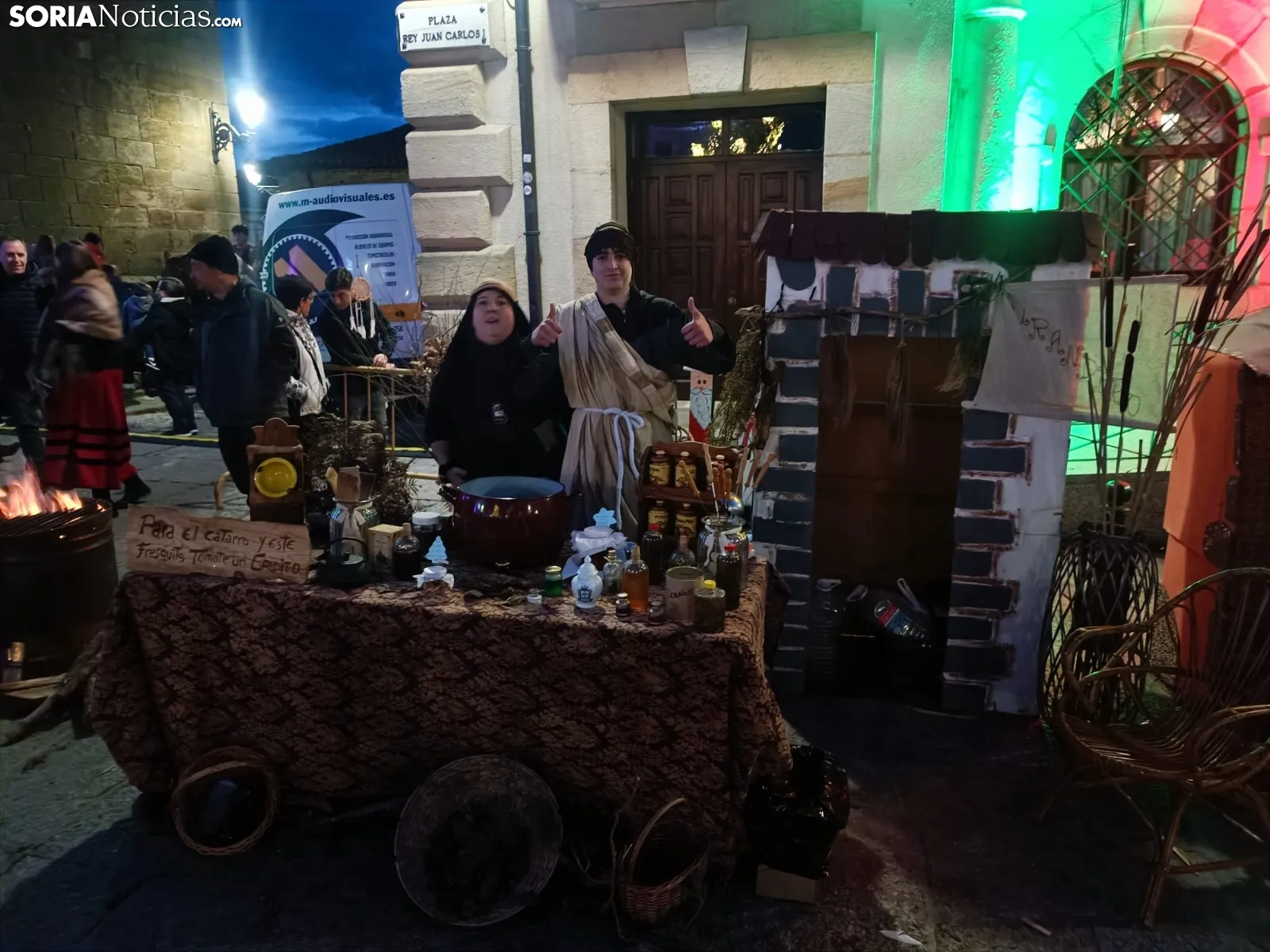 Foto 2 - Vinuesa retrocede varios siglos para celebrar su Bel&eacute;n Viviente