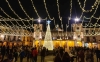 Iluminación navideña de El Burgo en una imagen de archivo.