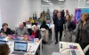 Imagen hoy de la inauguración del nuevo Espacio CyL Digital de Palencia. /Jta.