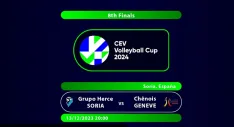 Foto 4 - As&iacute; hemos vivido el Grupo Herce vs Ch&ecirc;nois de la Copa CEV