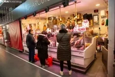 Mañana frenética en el Mercado