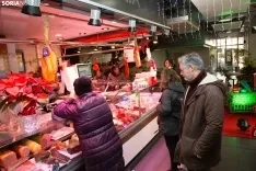 Mañana frenética en el Mercado