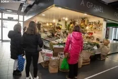 Mañana frenética en el Mercado