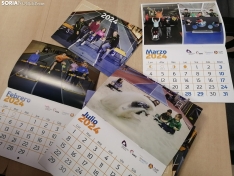 Foto 4 - Vuelve el calendario solidario de ASPACE Soria, este año dedicado al deporte