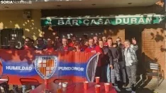 Foto 4 - La pe&ntilde;a Numantina en Barcelona celebra su comida de Navidad 