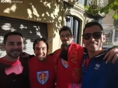 Foto 5 - La pe&ntilde;a Numantina en Barcelona celebra su comida de Navidad 