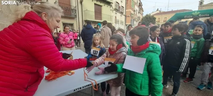 Los niños, también protagonistas en Ágreda. /PC