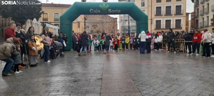 Los niños, también protagonistas en Ágreda. /PC