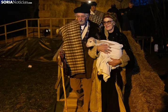 Belén viviente de Oncala 2023