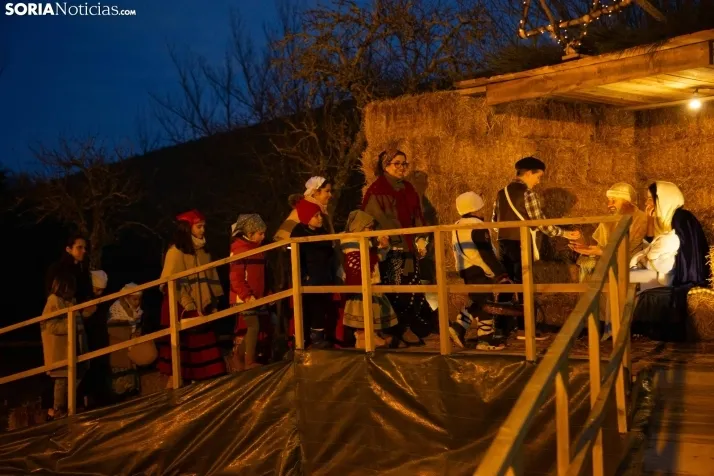 Belén viviente de Oncala 2023