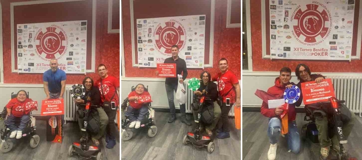 Estos son los ganadores del póker de ASPACE