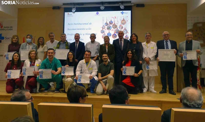 La Gerencia de Asistencia Sanitaria de Soria entrega sus Premios 2023