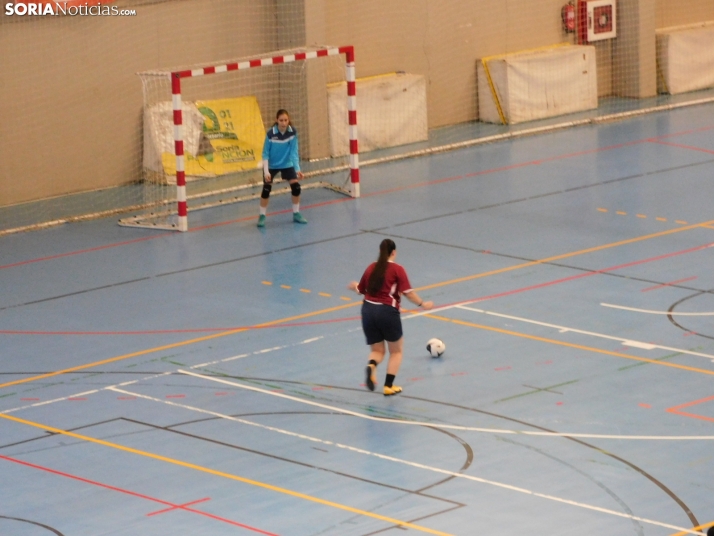 Fotos: El torneo de f&uacute;tbol sala femenino re&uacute;ne en Soria a las promesas provinciales