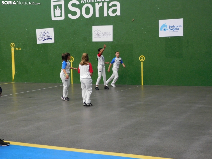 Fotos: Las finales del Open Ciudad de Soria hacen vibrar a los amantes de la pelota mano