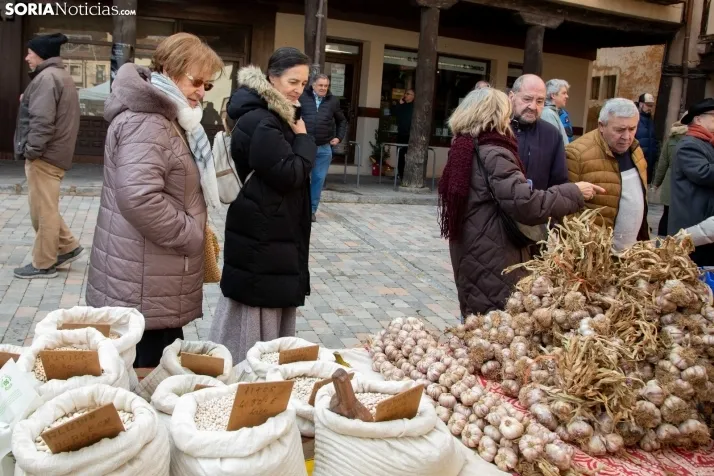 La feria de artesanía de Berlanga de Duero. /SN